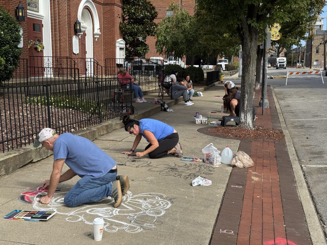 Art comes to downtown Parkersburg